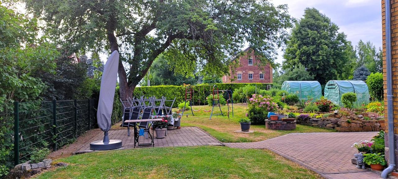 Ferienwohnung Am Viaduktweg Familie Roman Langenleuba-Niederhain Dış mekan fotoğraf